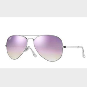 Ray Ban - Aviator Flash Reflective Sunglasses